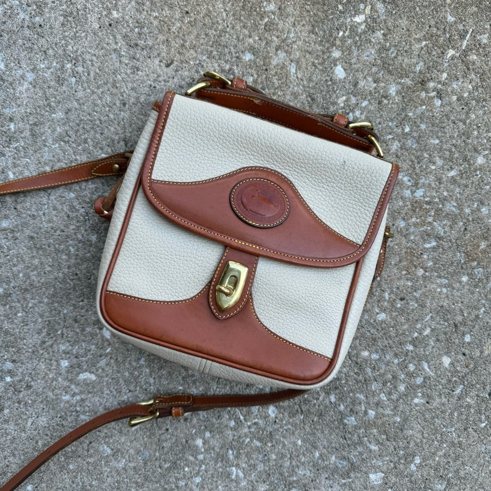 Vintage Dooney and Bourke purse and checkbook wallet